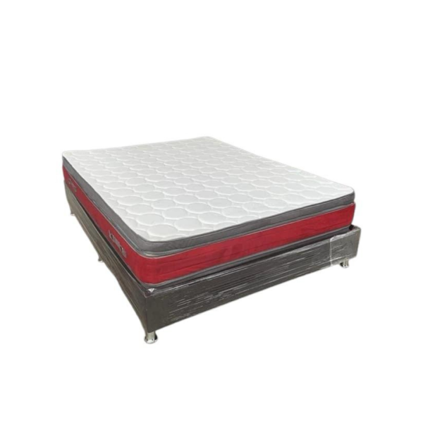 Colchón Luna de Miel Doble pillow y Base Cama - Image 2