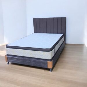 Combo colchón, base cama y espaldar