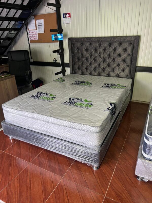 Combo colchón, base cama y espaldar - Image 7